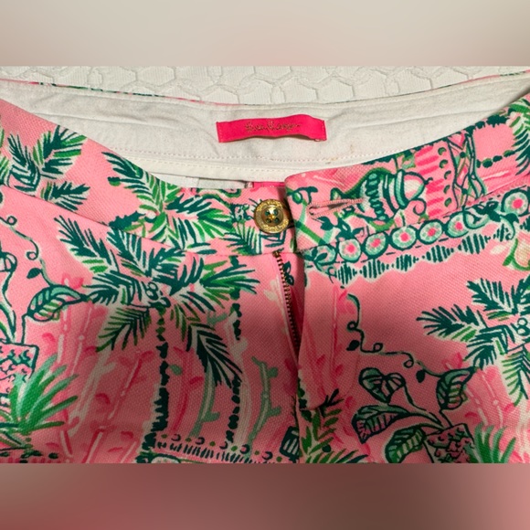 Lilly Pulitzer pink and green shorts size 6 - Picture 6 of 6